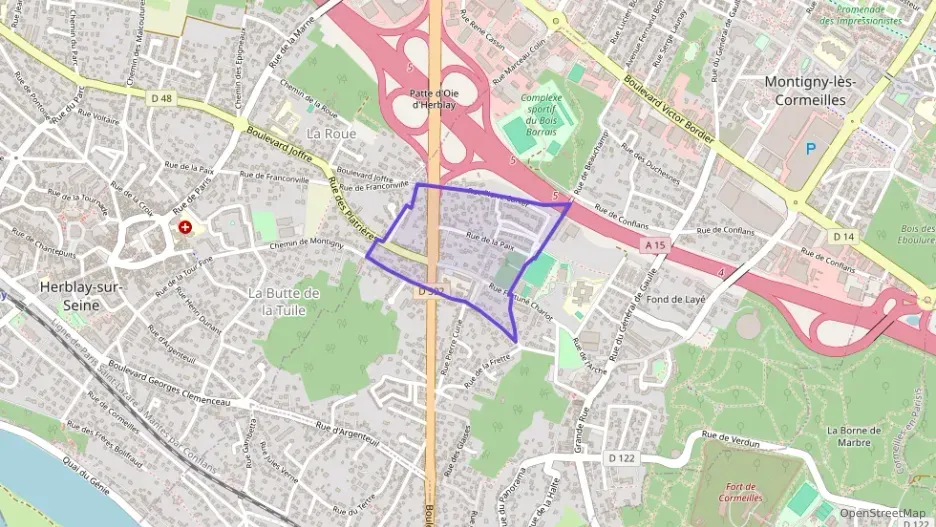 Appartement 120 m² quatre pièces à vendre à Montigny-lès-Cormeilles