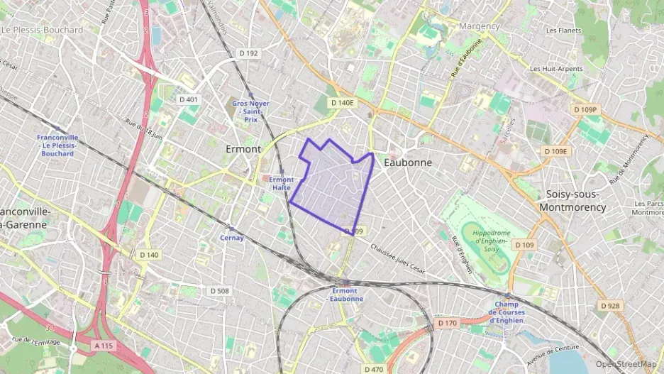 Appartement 70 m² trois pièces à vendre à Eaubonne