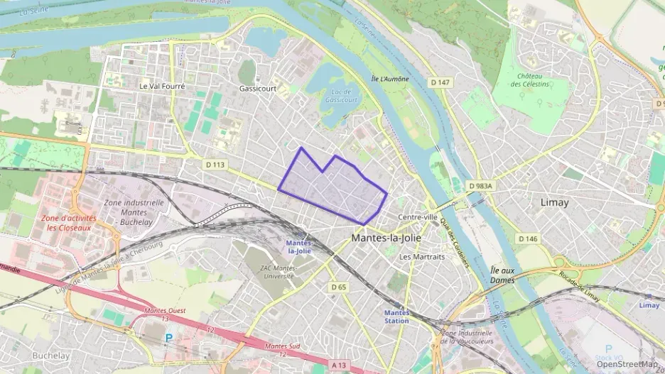 Appartement 68 m² trois pièces à vendre à Mantes-la-Jolie Appartement 68 m² trois pièces à vendre à Mantes-la-Jolie