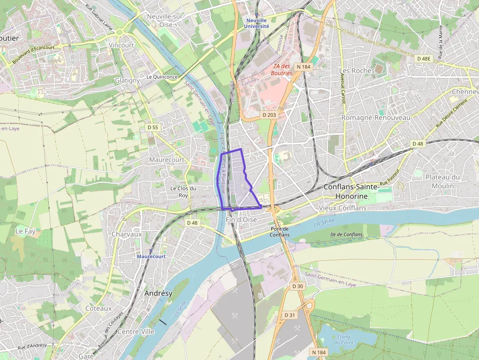 Appartement 79 m² deux pieces à vendre à Conflans-Sainte-Honorine