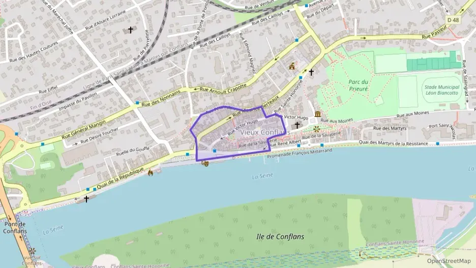 Appartement 130 m² cinq pièces à vendre à Conflans-Sainte-Honorine Appartement 130 m² cinq pièces à vendre à Conflans-Sainte-Honorine