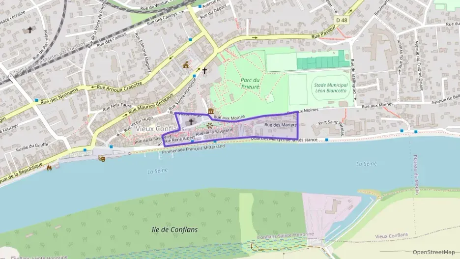 Appartement 80 m² trois pièces à vendre à Conflans-Sainte-Honorine Appartement 80 m² trois pièces à vendre à Conflans-Sainte-Honorine