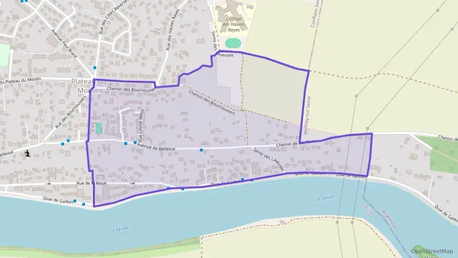 Appartement 64 m² trois pièces à vendre à Conflans-Sainte-Honorine Appartement 64 m² trois pièces à vendre à Conflans-Sainte-Honorine