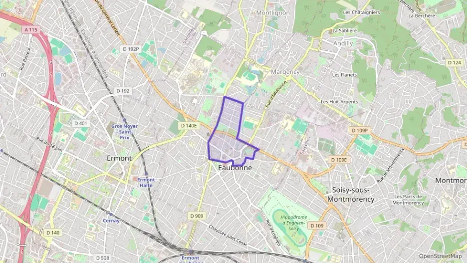 Appartement 64 m² trois pièces à vendre à Eaubonne