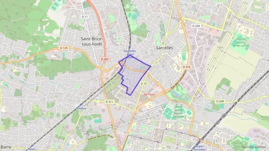 Appartement 33 m² deux pieces à vendre à Sarcelles