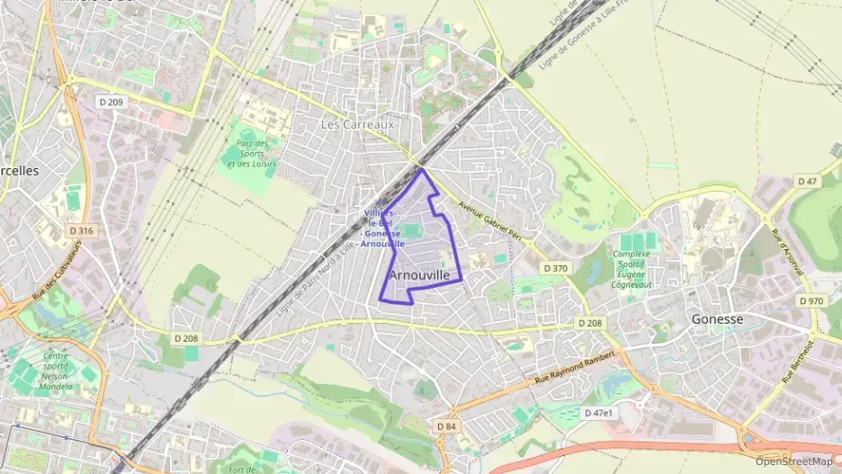 Appartement 57 m² trois pièces à vendre à Arnouville Appartement 57 m² trois pièces à vendre à Arnouville