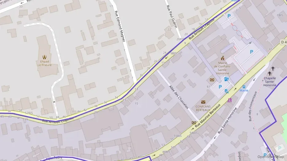 Appartement 70 m² quatre pièces à vendre à Conflans-Sainte-Honorine