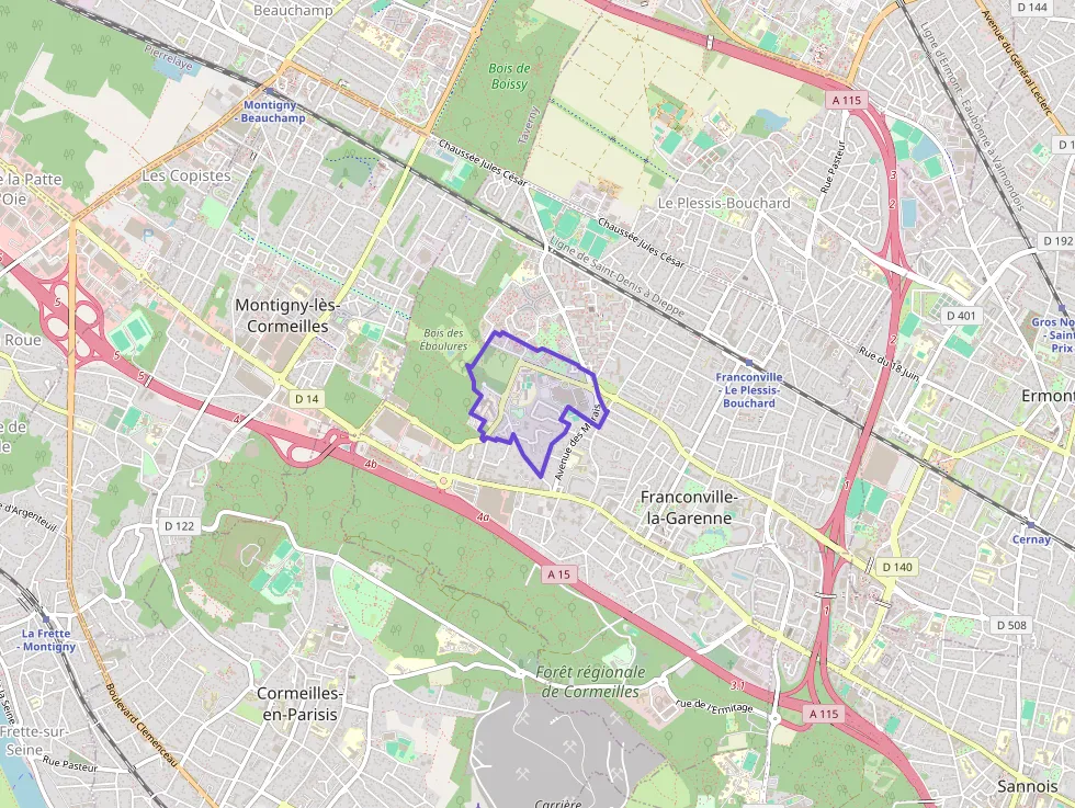 Appartement 81 m² quatre pièces à vendre à Franconville