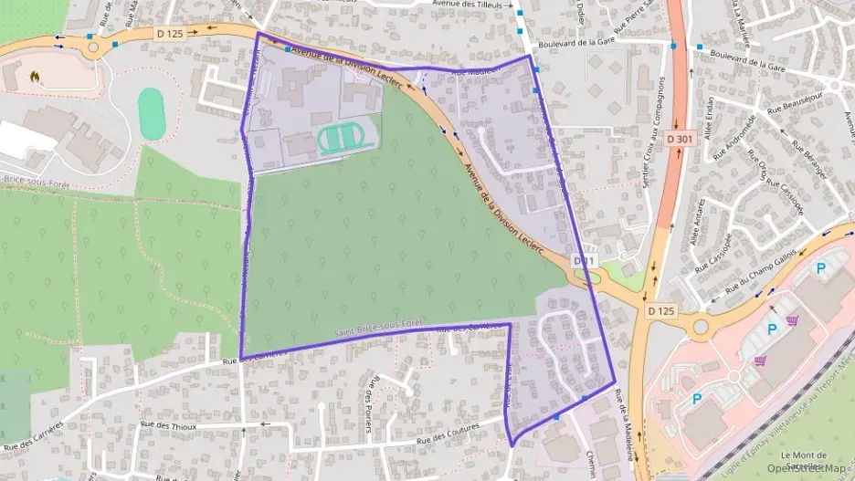 Appartement 93 m² trois pièces à vendre à Saint-Brice-sous-Forêt