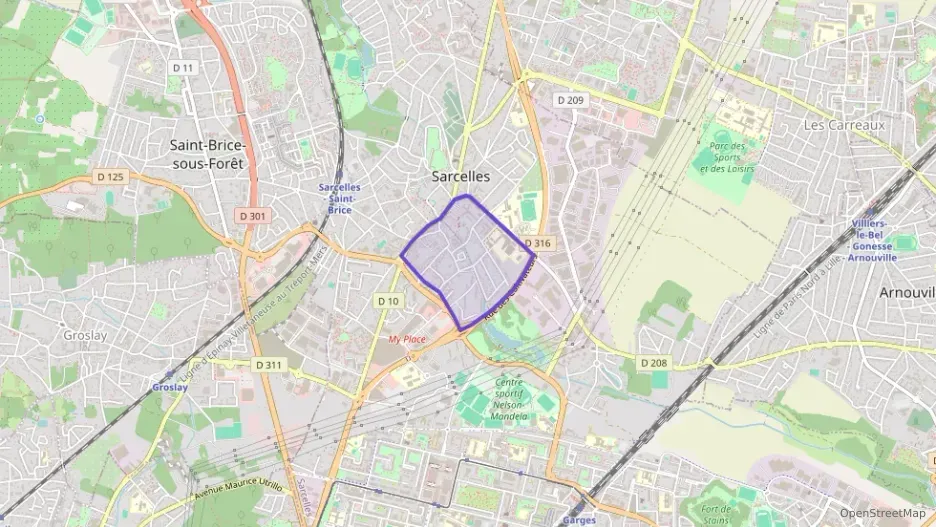 Appartement 76 m² trois pièces à vendre à Sarcelles