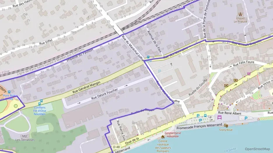 Appartement 65 m² trois pièces à vendre à Conflans-Sainte-Honorine Appartement 65 m² trois pièces à vendre à Conflans-Sainte-Honorine