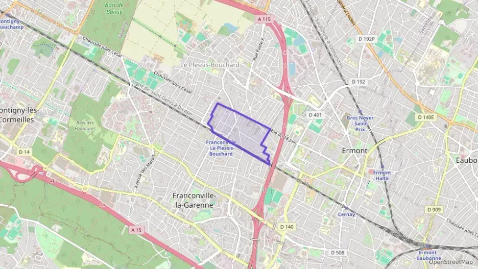 Appartement 47 m² deux pieces à vendre à Franconville Appartement 47 m² deux pieces à vendre à Franconville