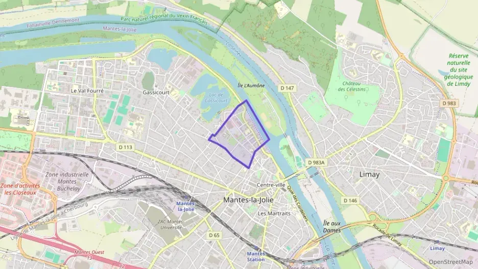Appartement 66 m² trois pièces à vendre à Mantes-la-Jolie