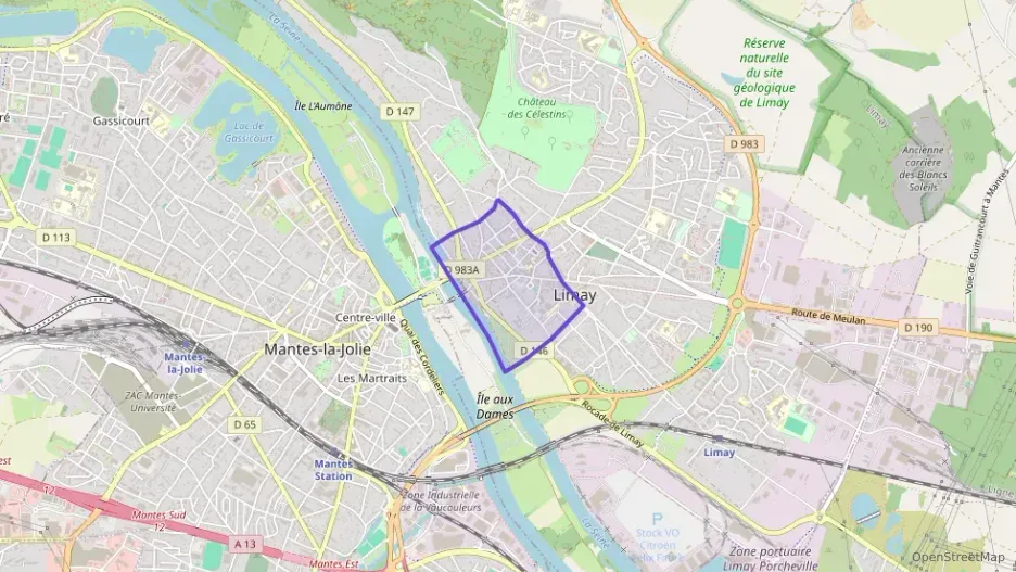 Appartement 58 m² trois pièces à vendre à Limay