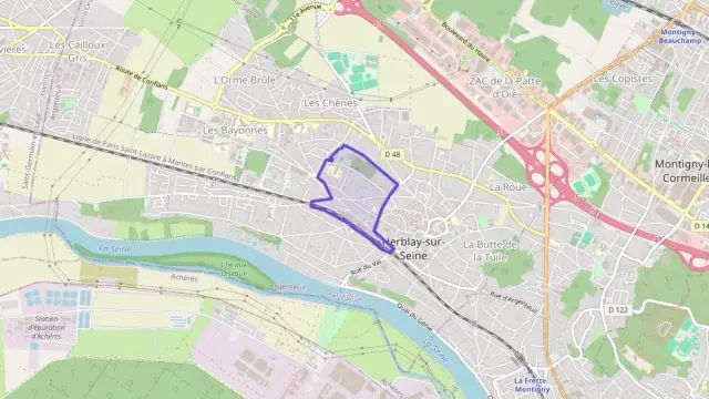 Appartement 76 m² quatre pièces à vendre à Herblay-sur-Seine
