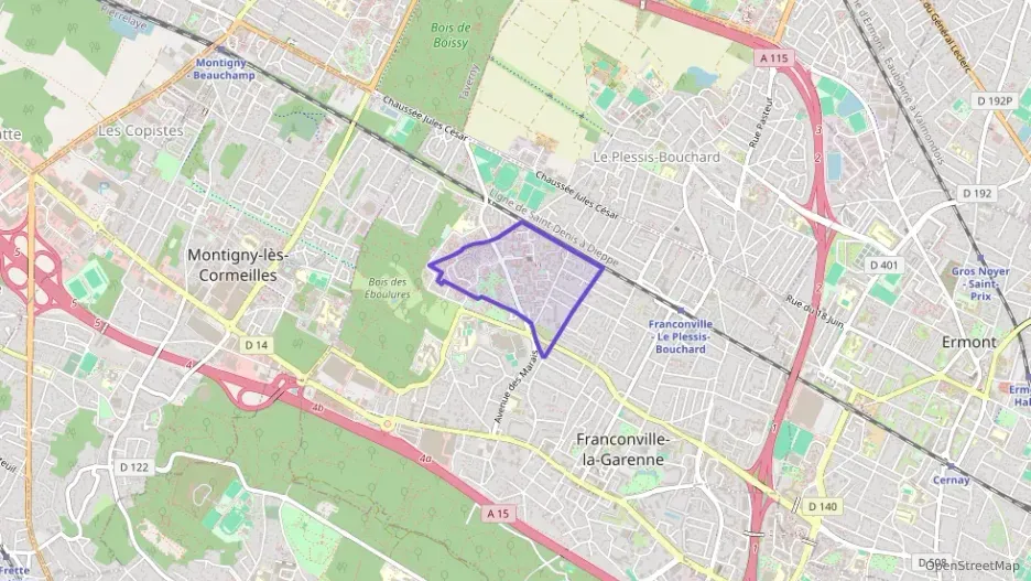 Appartement 65 m² trois pièces à vendre à Franconville