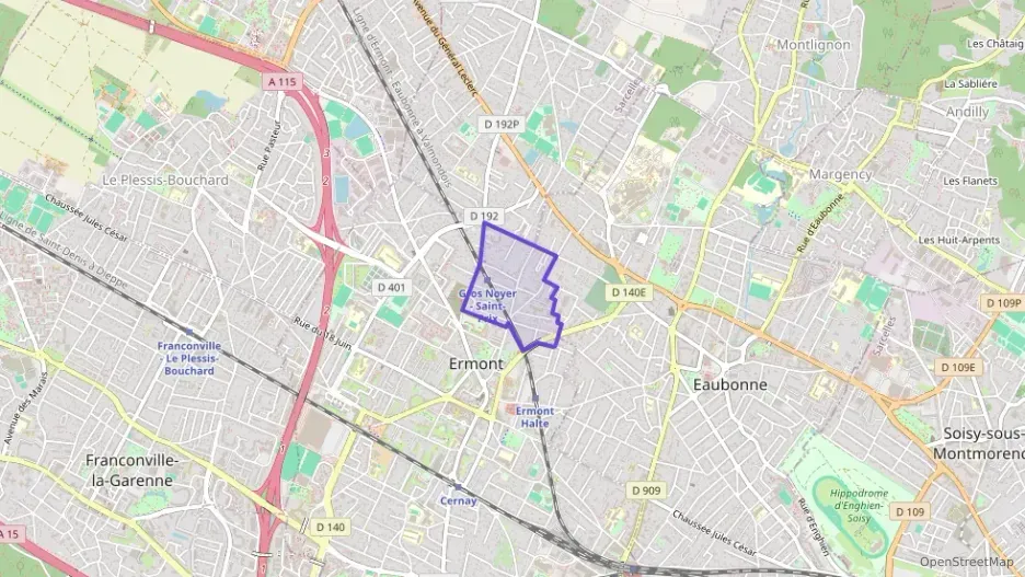 Appartement 57 m² trois pièces à vendre à Ermont