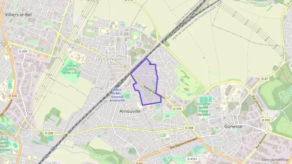 Appartement 33 m² une piece à vendre à Gonesse Appartement 33 m² une piece à vendre à Gonesse