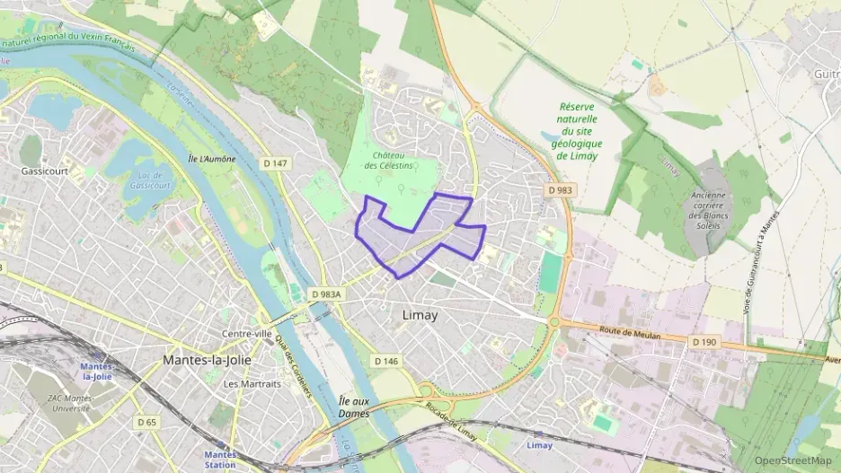 Appartement 53 m² trois pièces à vendre à Limay Appartement 53 m² trois pièces à vendre à Limay