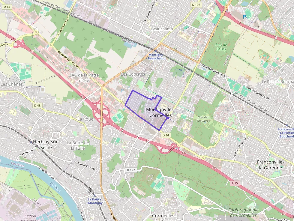 Appartement 94 m² quatre pièces à vendre à Montigny-lès-Cormeilles