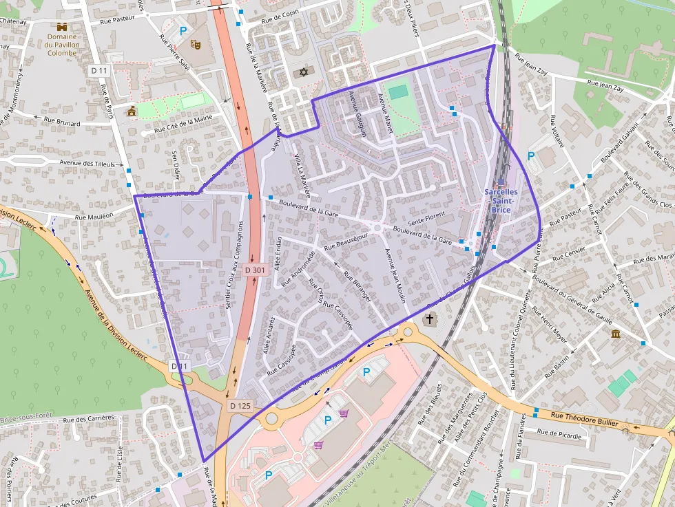 Appartement 58 m² deux pieces à vendre à Saint-Brice-sous-Forêt