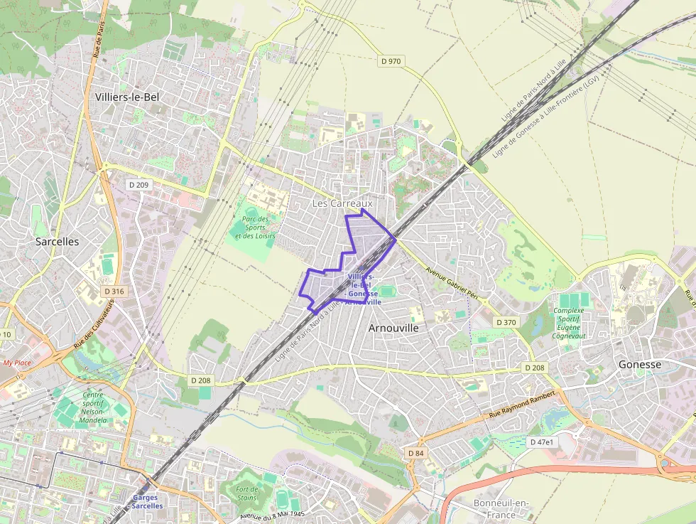 Appartement 59 m² trois pièces à vendre à Arnouville