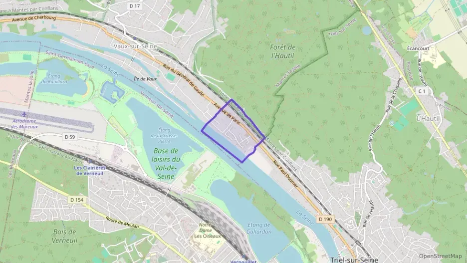 Appartement 50 m² deux pieces à vendre à Vaux-sur-Seine Appartement 50 m² deux pieces à vendre à Vaux-sur-Seine