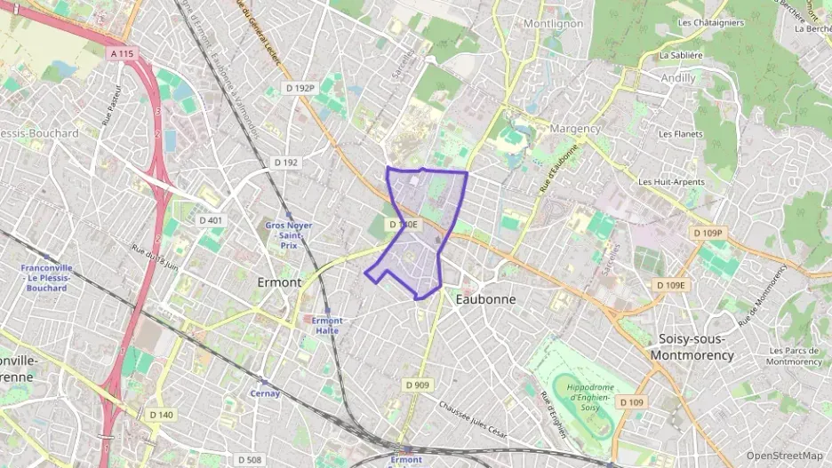 Appartement 93 m² quatre pièces à vendre à Eaubonne