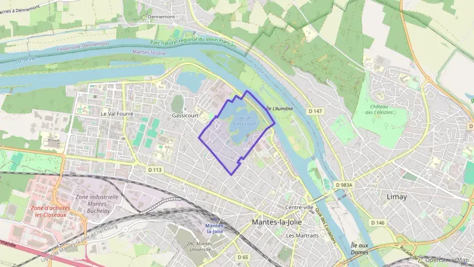 Appartement 65 m² quatre pièces à vendre à Mantes-la-Jolie