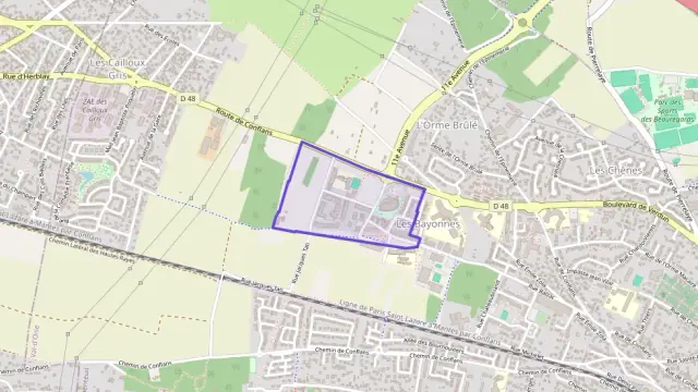 Appartement 46 m² deux pieces à vendre à Herblay-sur-Seine