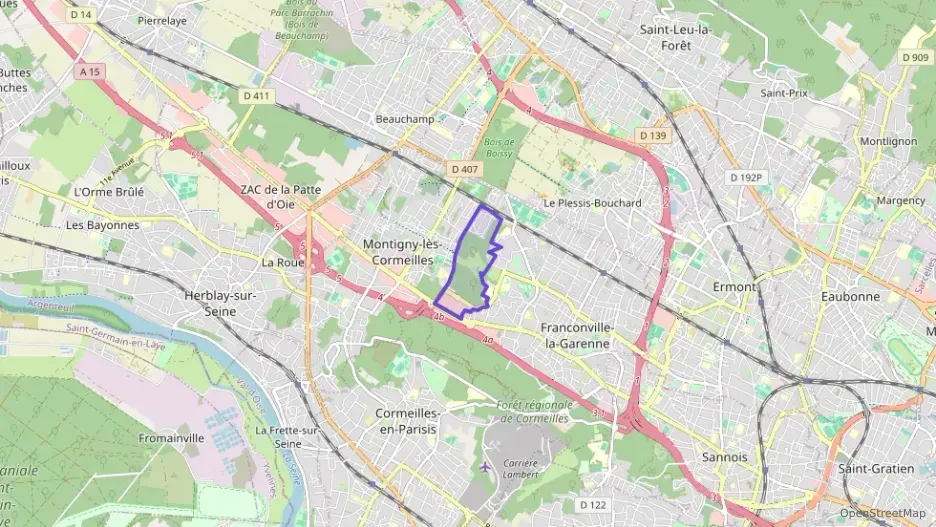 Appartement 59 m² trois pièces à vendre à Franconville