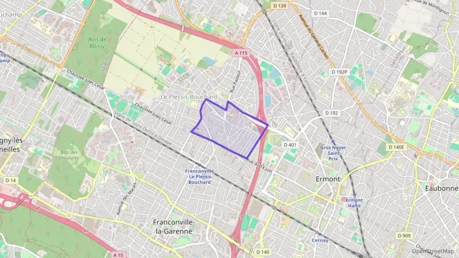 Appartement 91 m² cinq pièces à vendre à Le Plessis-Bouchard Appartement 91 m² cinq pièces à vendre à Le Plessis-Bouchard