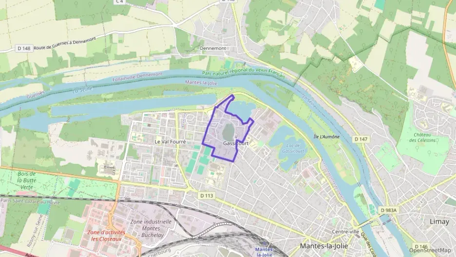 Appartement 90 m² quatre pièces à vendre à Mantes-la-Jolie