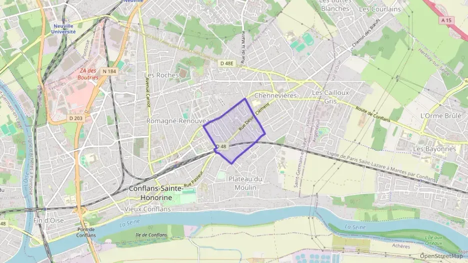 Appartement 103 m² quatre pièces à vendre à Conflans-Sainte-Honorine