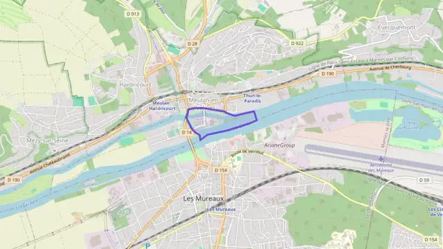 Appartement 48 m² deux pieces à vendre à Meulan-en-Yvelines