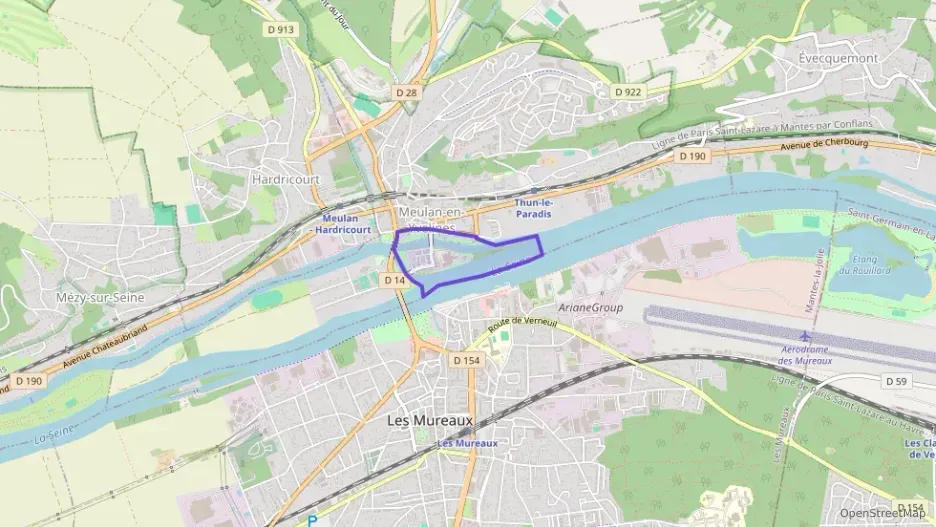 Appartement 25 m² une piece à vendre à Meulan-en-Yvelines
