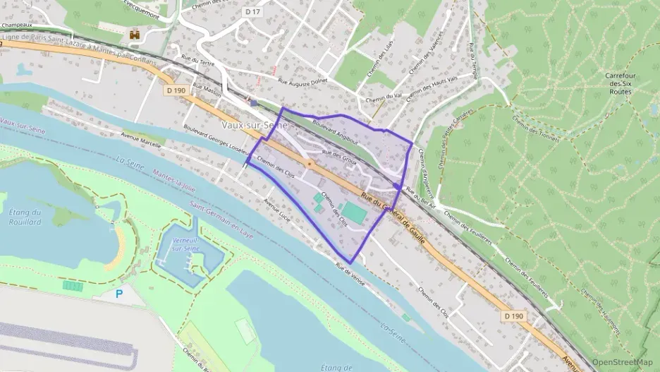 Appartement 69 m² trois pièces à vendre à Vaux-sur-Seine Appartement 69 m² trois pièces à vendre à Vaux-sur-Seine