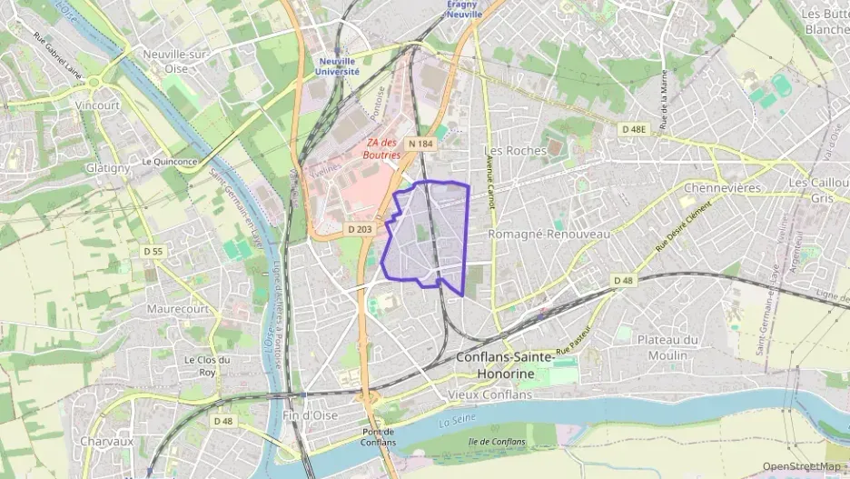 Appartement 75 m² trois pièces à vendre à Conflans-Sainte-Honorine