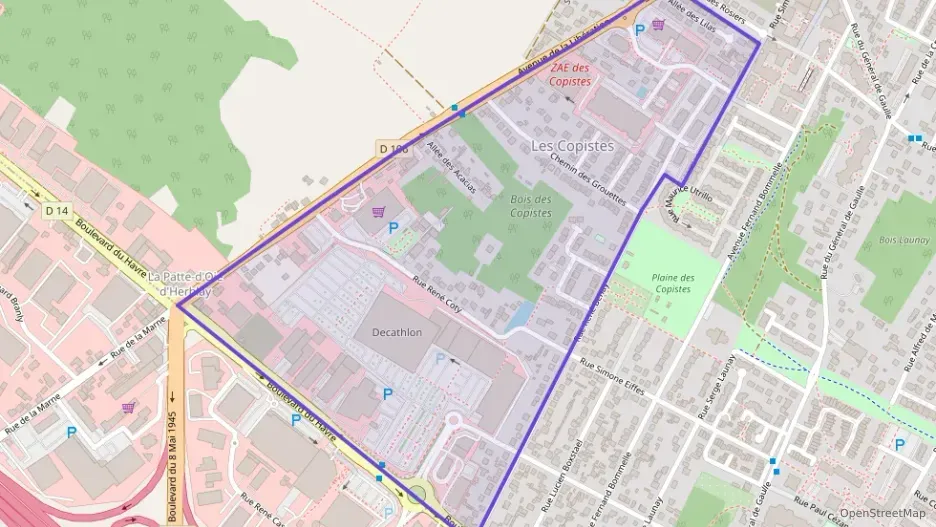 Appartement 44 m² deux pieces à vendre à Herblay-sur-Seine