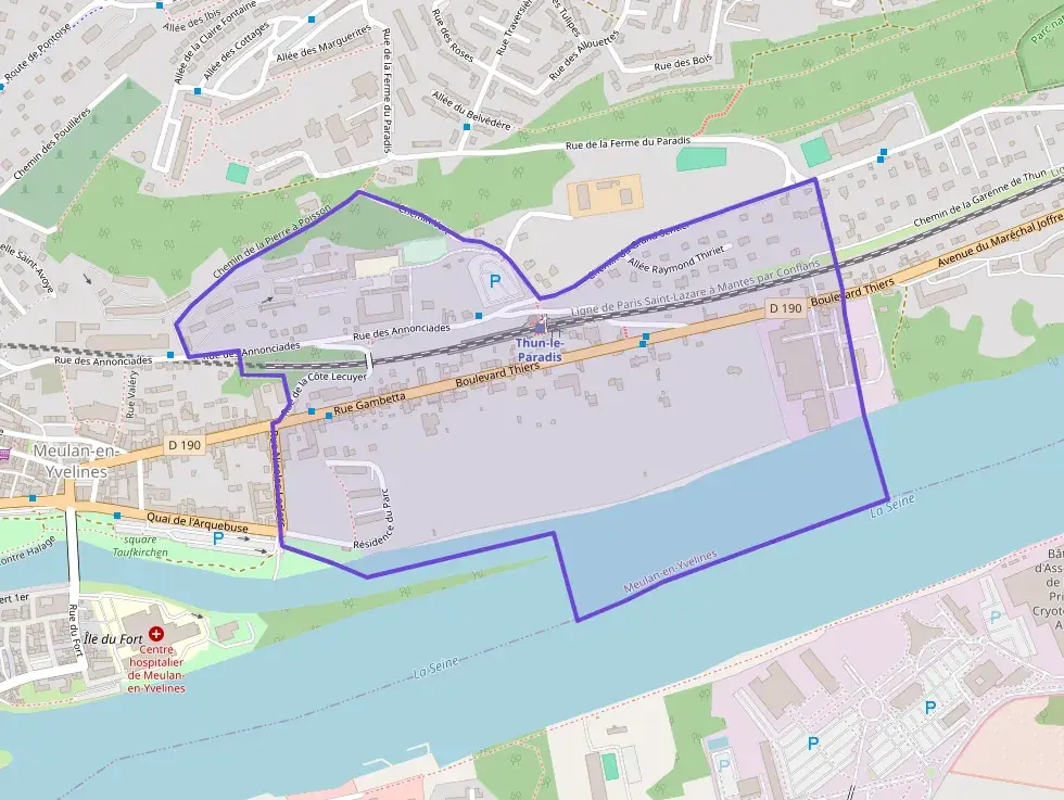 Appartement 78 m² trois pièces à vendre à Meulan-en-Yvelines