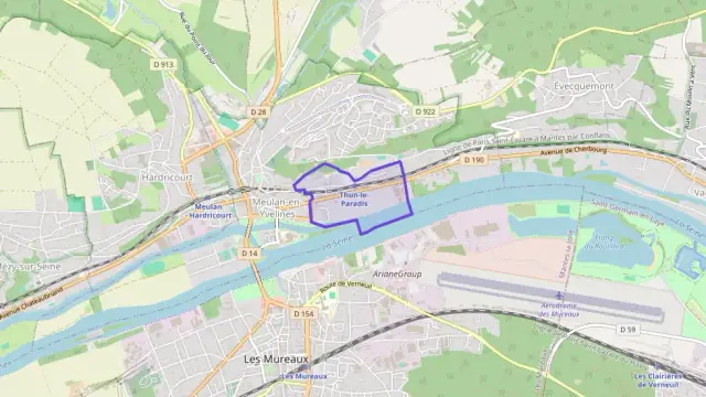 Appartement 78 m² trois pièces à vendre à Meulan-en-Yvelines