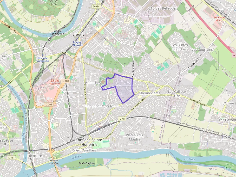 Appartement 122 m² trois pièces à vendre à Conflans-Sainte-Honorine