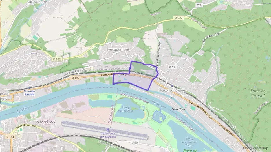 Appartement 58 m² trois pièces à vendre à Vaux-sur-Seine Appartement 58 m² trois pièces à vendre à Vaux-sur-Seine