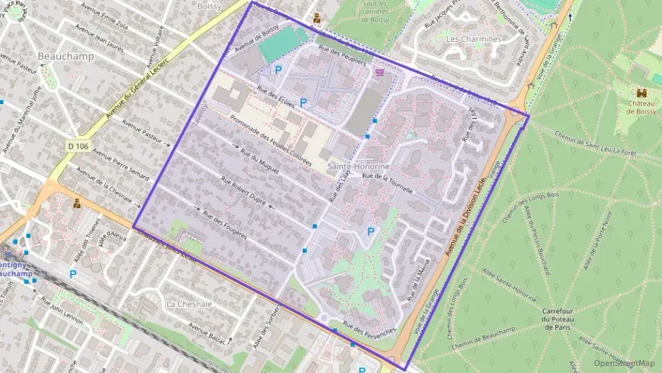 Appartement 74 m² trois pièces à vendre à Taverny