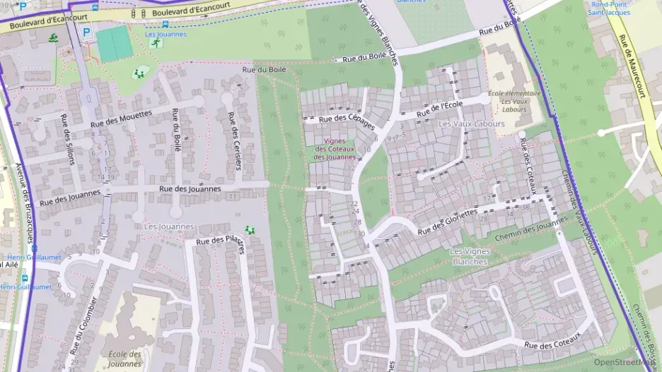 Appartement 61 m² trois pièces à vendre à Jouy-le-Moutier