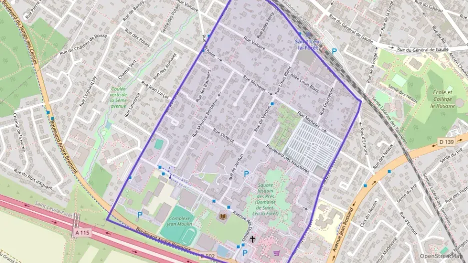 Appartement 84 m² quatre pièces à vendre à Saint-Leu-la-Forêt