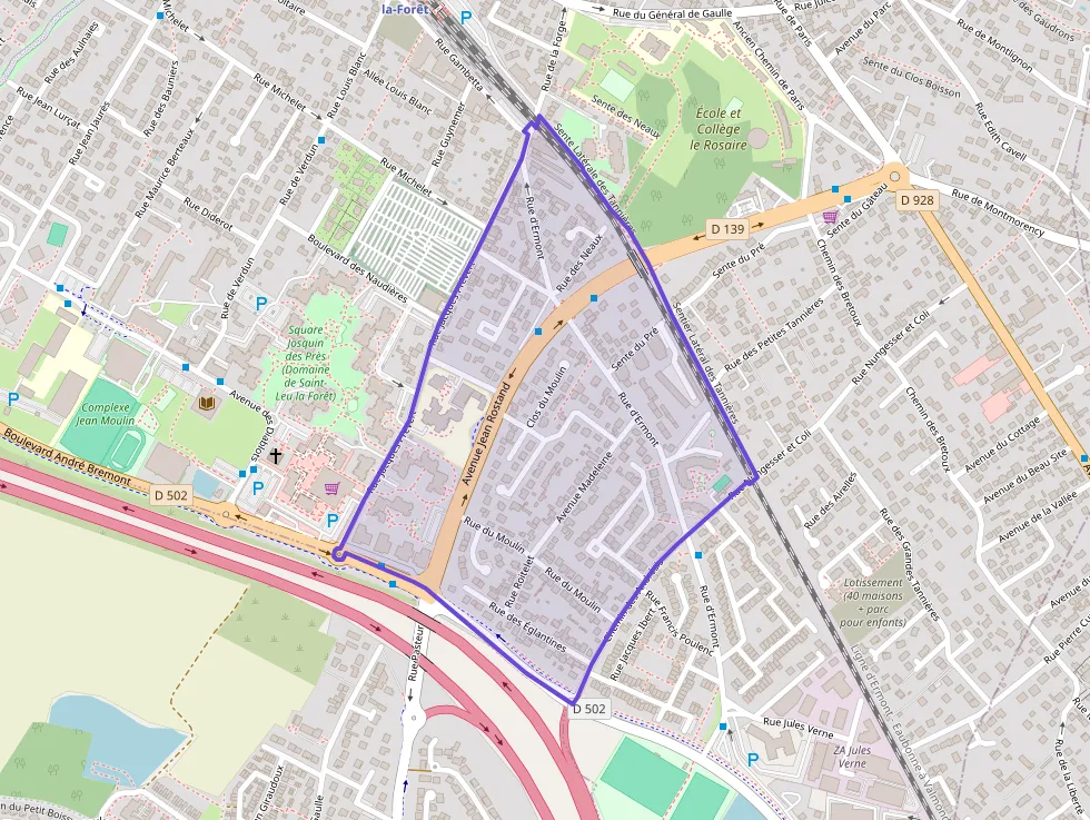 Appartement 52 m² trois pièces à vendre à Saint-Leu-la-Forêt