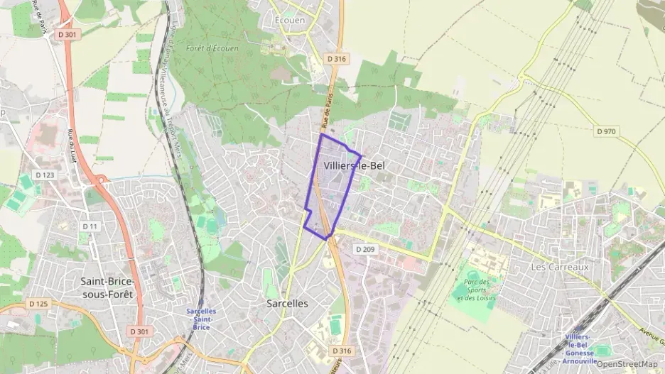 Appartement 41 m² une piece à vendre à Villiers-le-Bel Appartement 41 m² une piece à vendre à Villiers-le-Bel