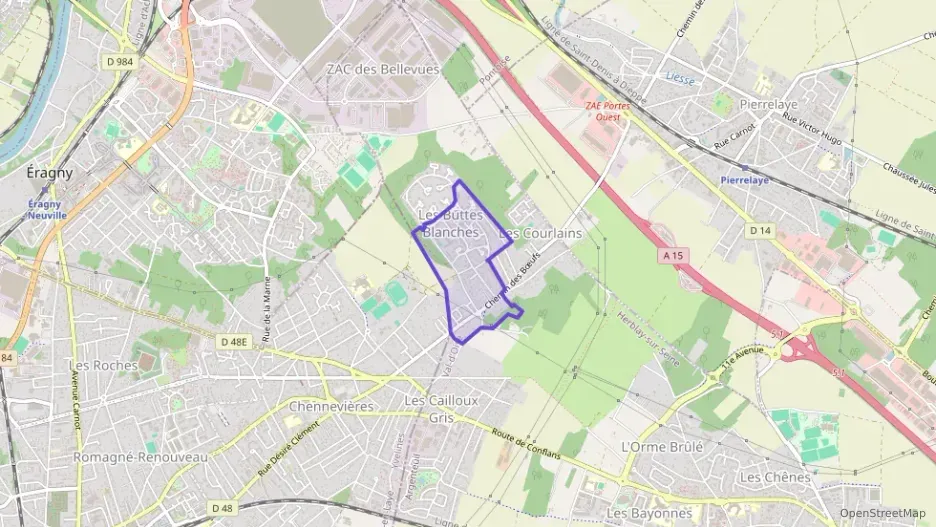 Appartement 67 m² deux pieces à vendre à Herblay-sur-Seine
