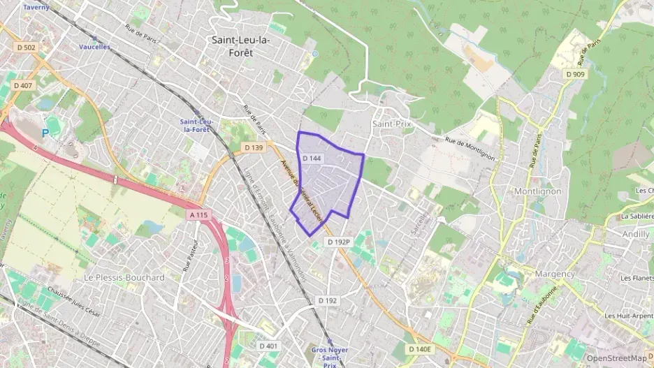 Appartement 136 m² quatre pièces à vendre à Saint-Prix Appartement 136 m² quatre pièces à vendre à Saint-Prix